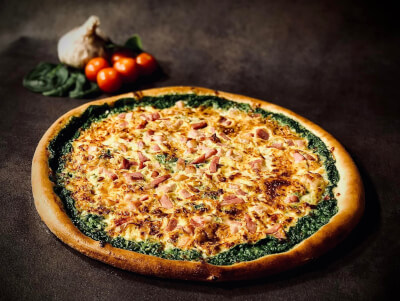 Špenátová se slaninou